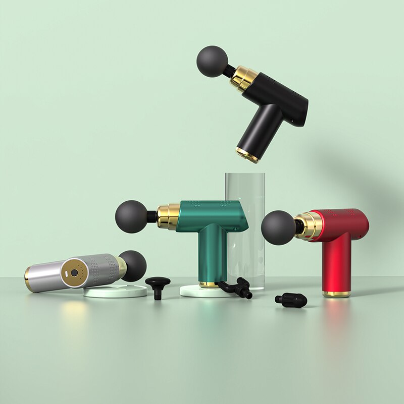 Pistola de massagem portátil instant relaxation