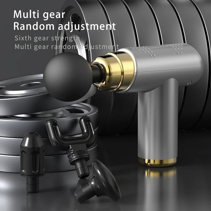 Pistola de massagem portátil instant relaxation