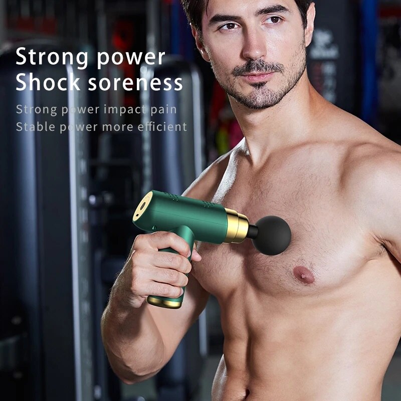 Pistola de massagem portátil instant relaxation
